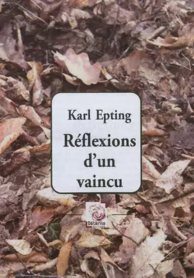Couverture du produit · Réflexions d'un vaincu