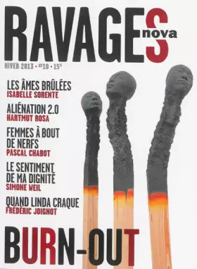 Couverture du produit · Ravages, N° 10, Hiver 2013 : Burn-out