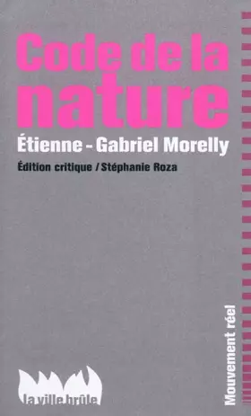 Couverture du produit · Code de la nature