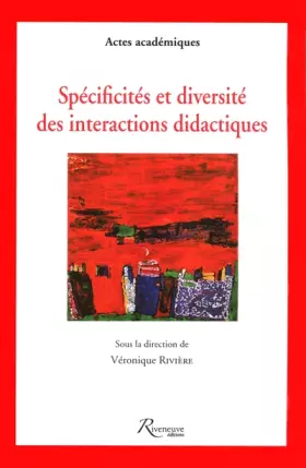 Couverture du produit · Spécificités et diversité des interactions didactiques