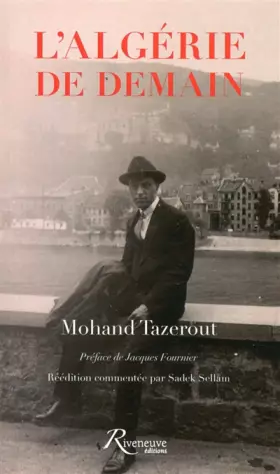 Couverture du produit · L'Algérie de demain