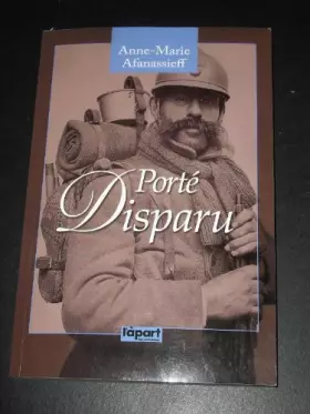 Couverture du produit · Porté disparu