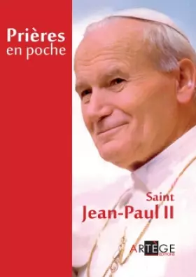 Couverture du produit · Prières en poche - Saint Jean-Paul II