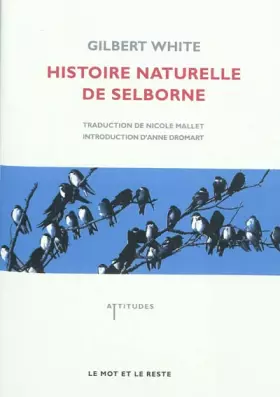 Couverture du produit · Histoire naturelle de Selborne