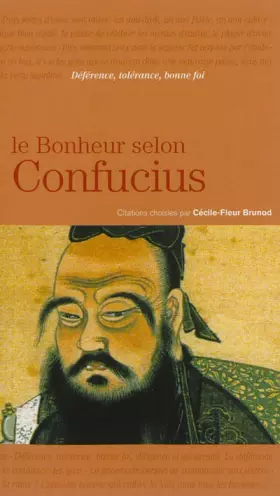 Couverture du produit · Le Bonheur selon Confucius