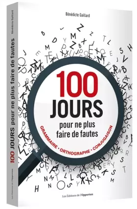 Couverture du produit · 100 jours pour ne plus faire de fautes
