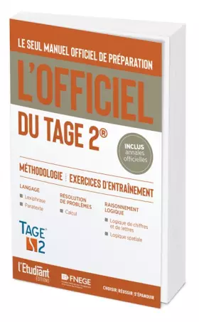 Couverture du produit · L'officiel du TAGE 2