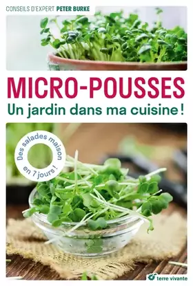Couverture du produit · Micro-pousses: Un jardin dans ma cuisine !
