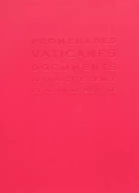 Couverture du produit · Promenades Vaticanes : Documents