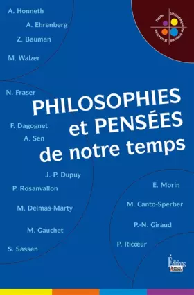 Couverture du produit · Philosophies et pensées de notre temps