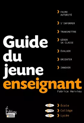 Couverture du produit · Guide du jeune enseignant (NE)
