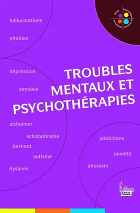 Couverture du produit · Troubles mentaux et psychothérapies