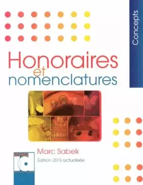Couverture du produit · Honoraires et nomenclatures