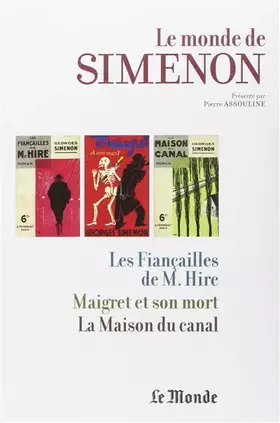 Couverture du produit · MONDE DE SIMENON T22 TEMOINS
