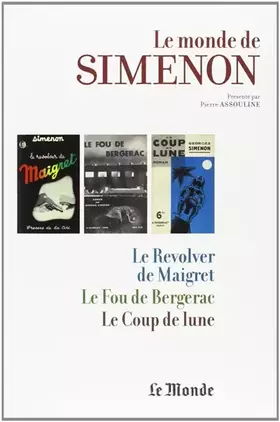 Couverture du produit · MONDE DE SIMENON T25 LE SPECTR