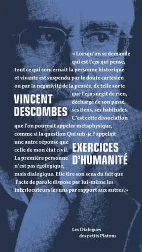 Couverture du produit · Exercices d'humanité: Dialogue avec Philippe de Lara