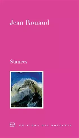 Couverture du produit · Stances