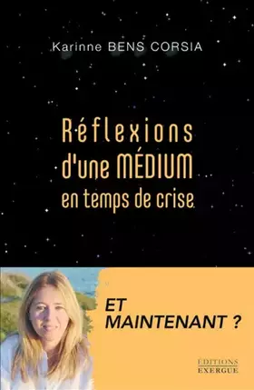 Couverture du produit · Réflexions d'une médium en temps de crise