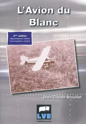 Couverture du produit · L'avion du Blanc