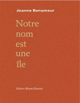 Couverture du produit · Notre nom est une île