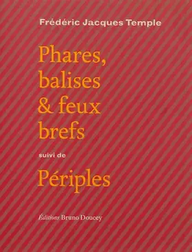 Couverture du produit · Phares, balises & feux brefs : Suivi de Périples