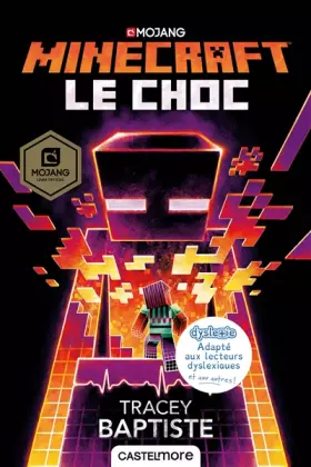 Couverture du produit · Minecraft officiel : Le choc (version dyslexique)