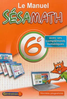 Couverture du produit · Le manuel Sésamath 6e