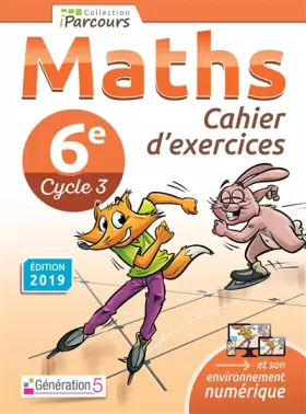 Couverture du produit · Cahier d'Exercices iParcours Maths 6e (2019)
