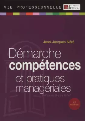 Couverture du produit · Démarche compétences et pratiques managériales