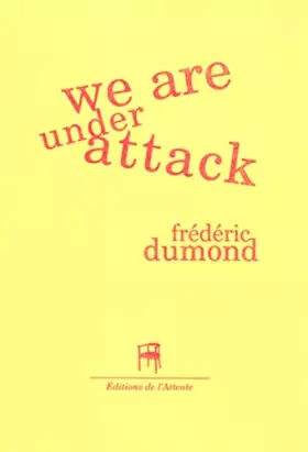 Couverture du produit · We are under attack