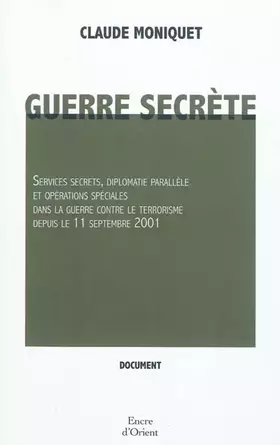 Couverture du produit · Guerre secrète