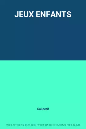 Couverture du produit · JEUX ENFANTS