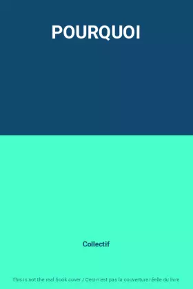 Couverture du produit · POURQUOI