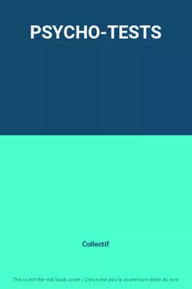 Couverture du produit · PSYCHO-TESTS