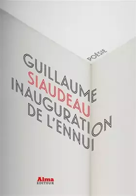 Couverture du produit · Inauguration de l'ennui