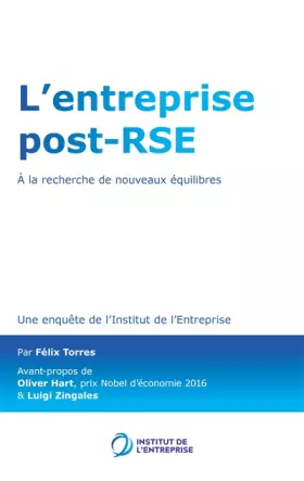 Couverture du produit · L'entreprise post-RSE