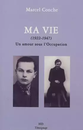 Couverture du produit · Ma vie (1922-1947)