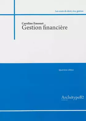 Couverture du produit · Gestion financière