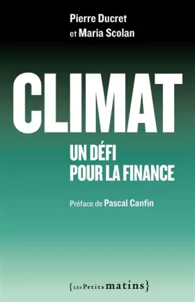 Couverture du produit · Climat : un défi pour la finance