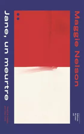 Couverture du produit · Jane, un meurtre