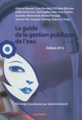 Couverture du produit · Le guide de la gestion publique de l'eau