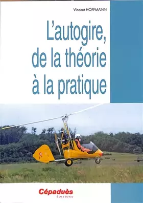 Couverture du produit · L'autogire, de la théorie à la pratique