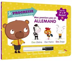 Couverture du produit · Je progresse Mes premiers pas en allemand - 3e et 4e HarmoS