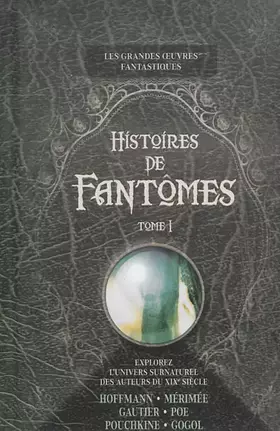 Couverture du produit · Histoires de fantômes: Tome 1