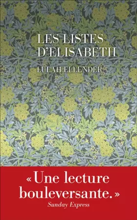 Couverture du produit · Les Listes d'Elisabeth