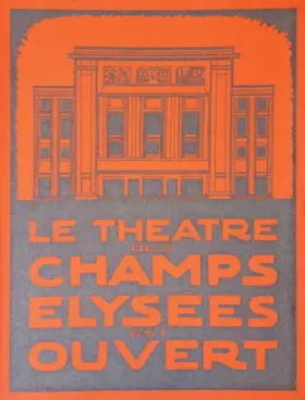 Couverture du produit · Théâtre des Champs Elysées, Comédie et Studio : 3