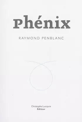 Couverture du produit · Phénix