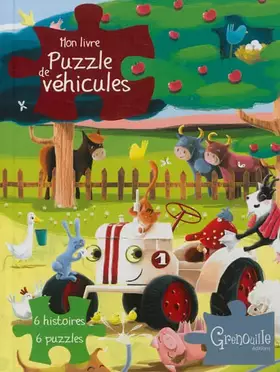 Couverture du produit · Mon livre puzzle de véhicules