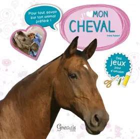 Couverture du produit · J'aime mon cheval
