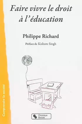 Couverture du produit · FAIRE VIVRE LE DROIT A L'EDUCATION